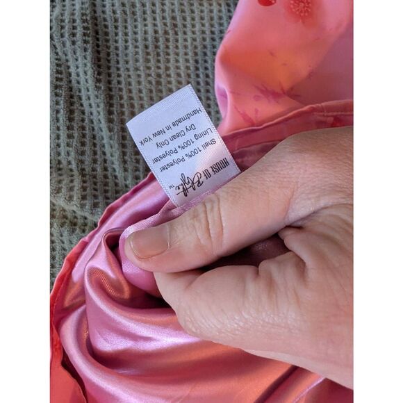 Revolve X House of Blythe Women's Size XS Watercolor Pink Fleura Mini Dress - Picture 6 of 6